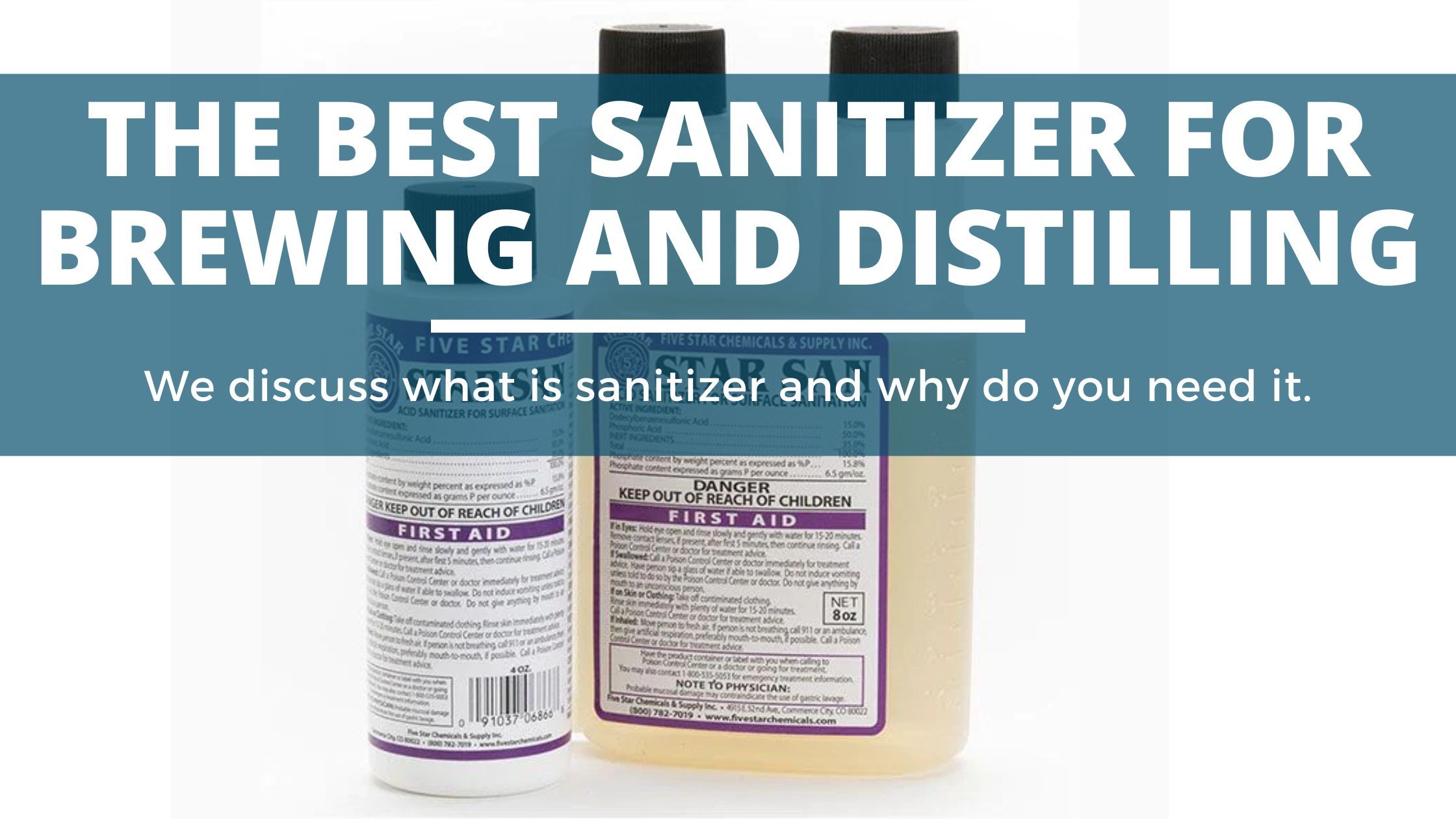 Image of diy distilling the best sanitizer for brewing and home distilling