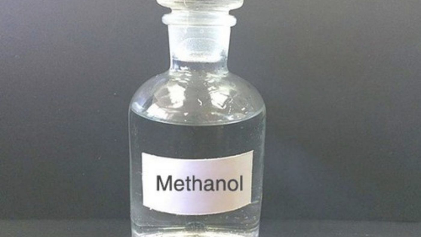 Image of diy distilling a small vial of methanol 1