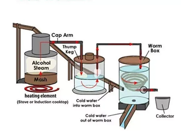 Image of image of how a thumper keg works
