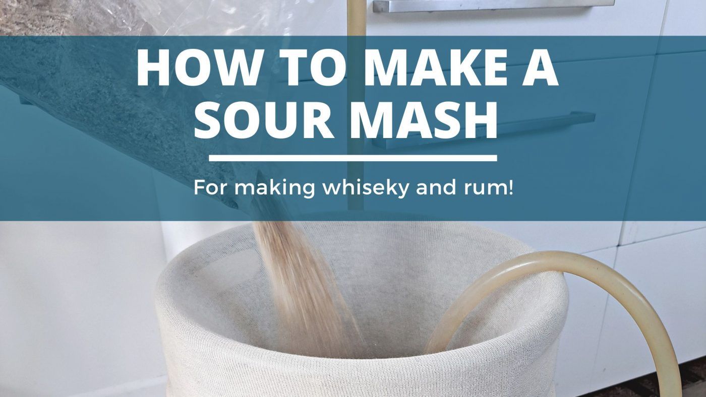 Image of diy distilling how to make a sour mash