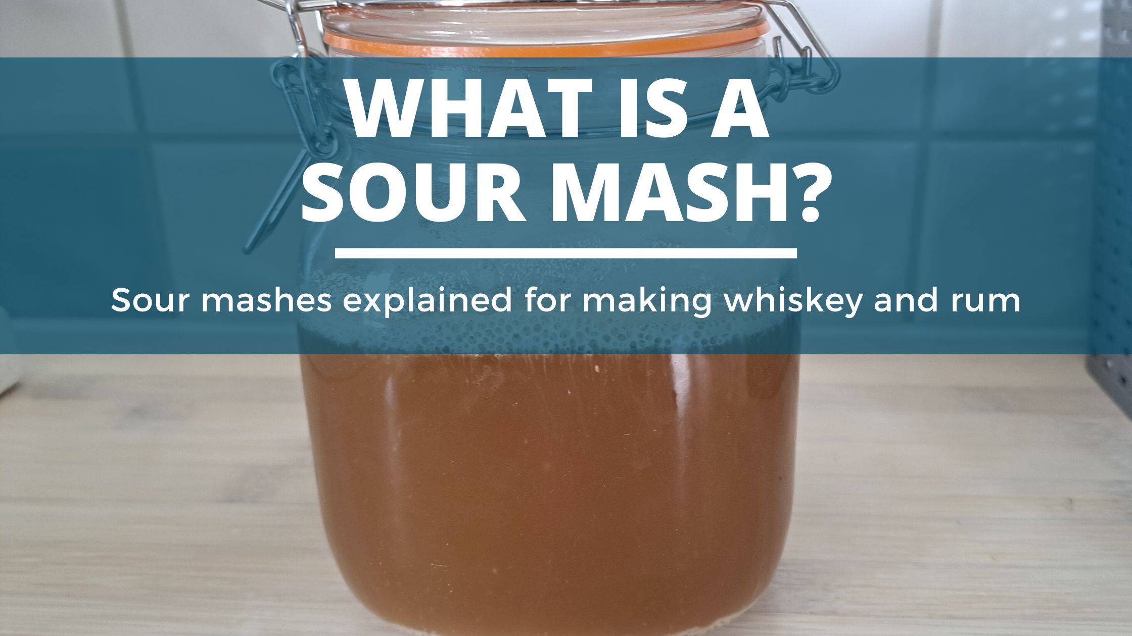Image of diy distilling what is a sour mash whiskey
