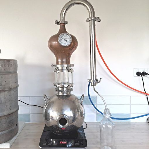 Image of diy distilling product image tammy all set up