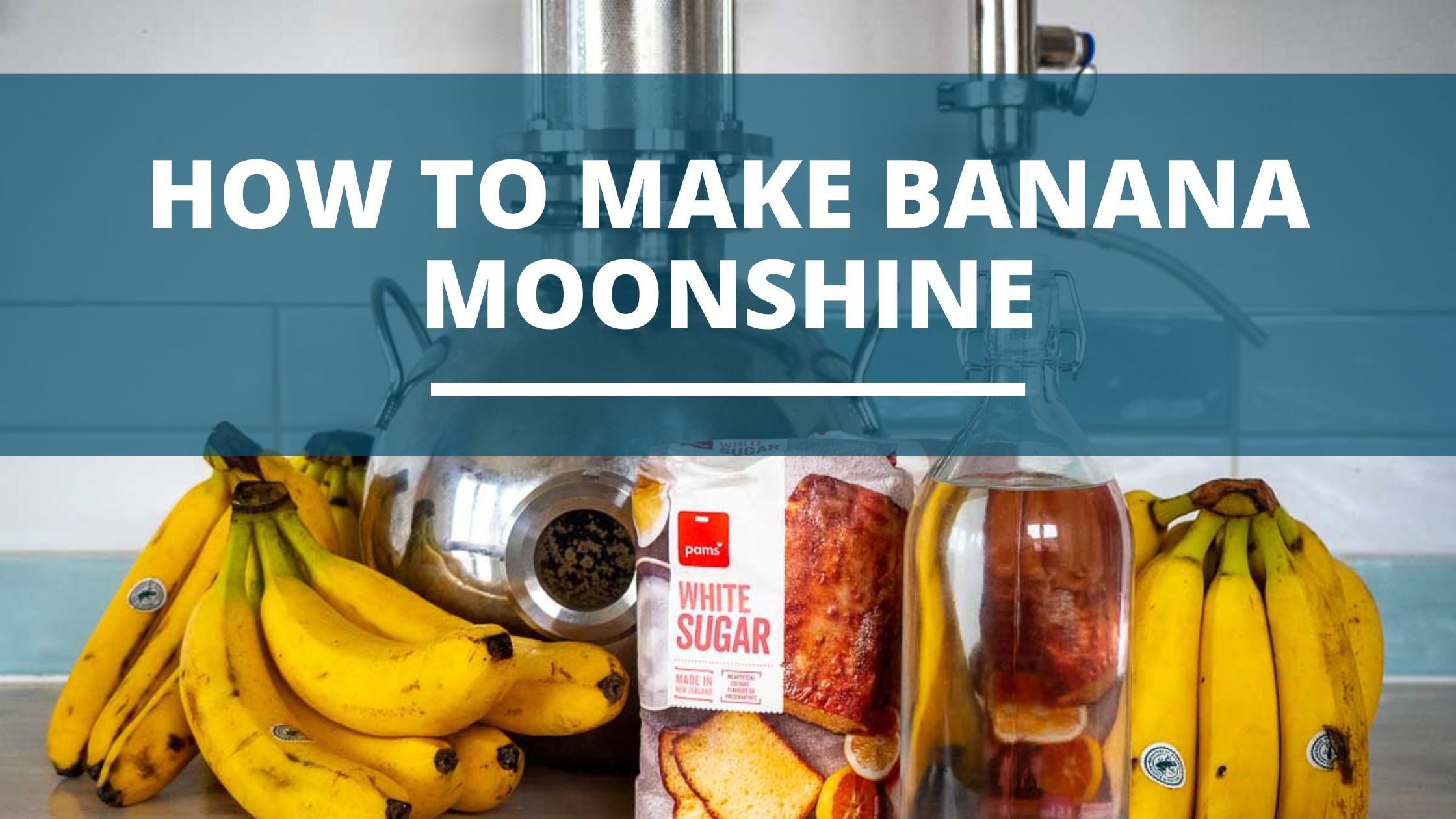 Image of diy distilling how to make banana moonshine