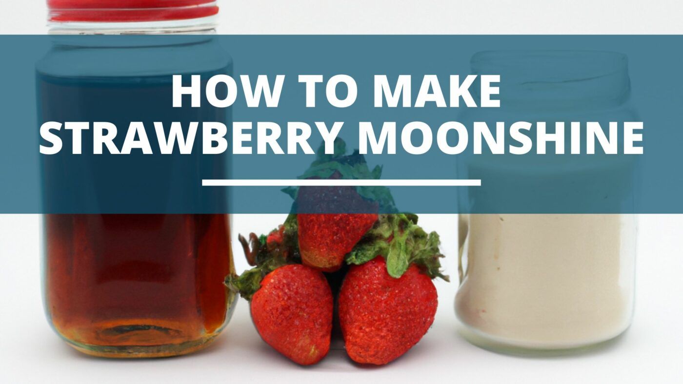 Image of diy distilling how to make strawberry moonshine the best step by step guide