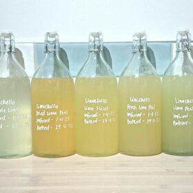 Image of diy distilling the best limecello recipe lemoncello with lime zest