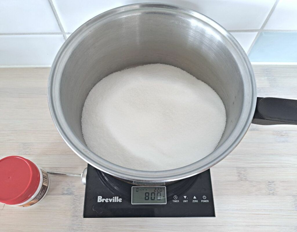 Image of diy distilling the correct ratio for making invert sugar