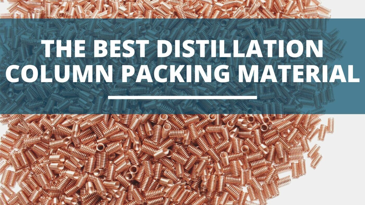 Image of diy distilling the best distillation column packing material explained